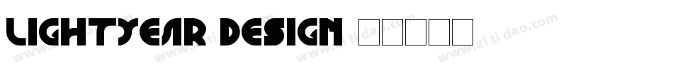 Lightyear Design字体转换